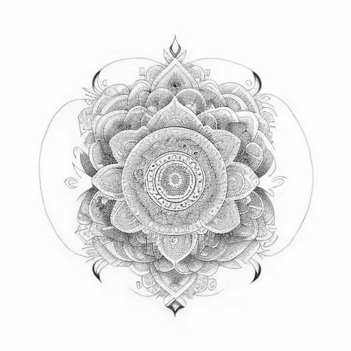 Aum sing tattoo design idea