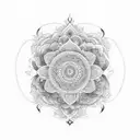 Aum sing tattoo design idea