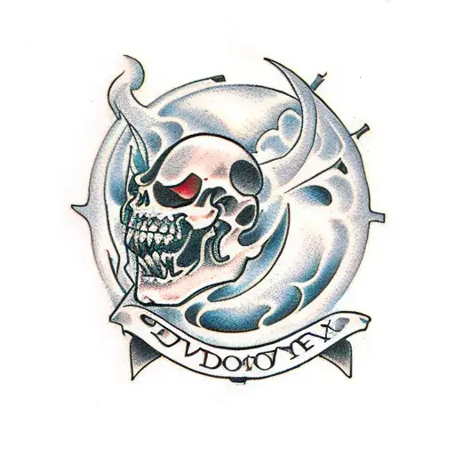 Destined to evolve or doomed to repeat tattoo design idea