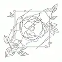 Mixed Emotion tattoo design idea