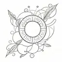 Mixed Emotion tattoo design idea