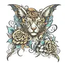 Mixed Emotion tattoo design idea