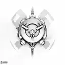 overwatch  tattoo design idea