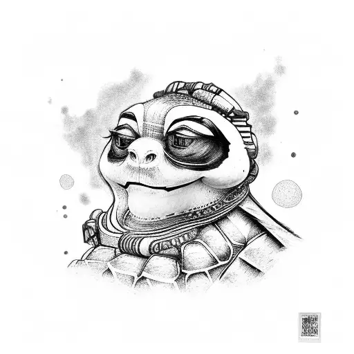 oogway tattoo design idea