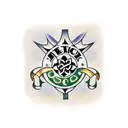 Celtic football club tattoo design idea