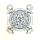 Celtic football club tattoo design idea