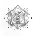 The Creation of Adam tattoo design idea