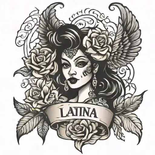 latina heritage tattoo tattoo design idea