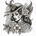 latina heritage tattoo tattoo design idea