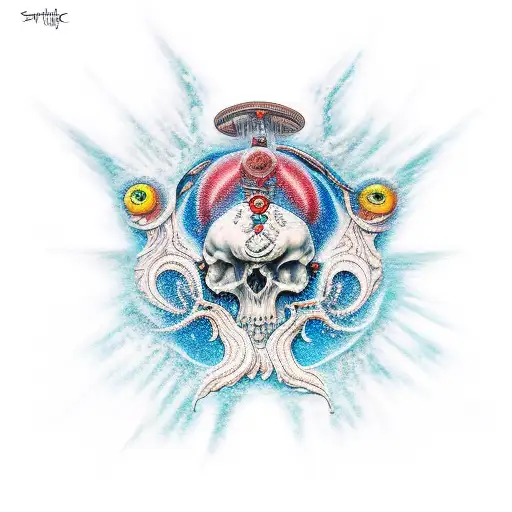 Slavic mythology tattoo design idea