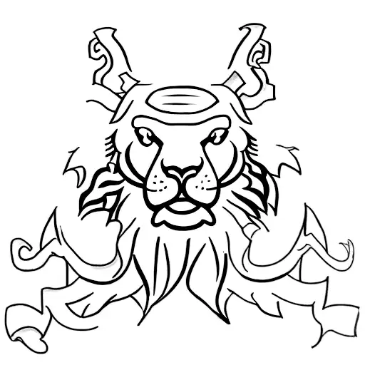 STRENGTH AND HONOR tattoo design idea
