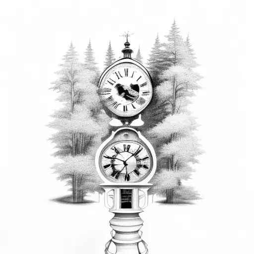 Clock Tattoo Designs  TattooMenu