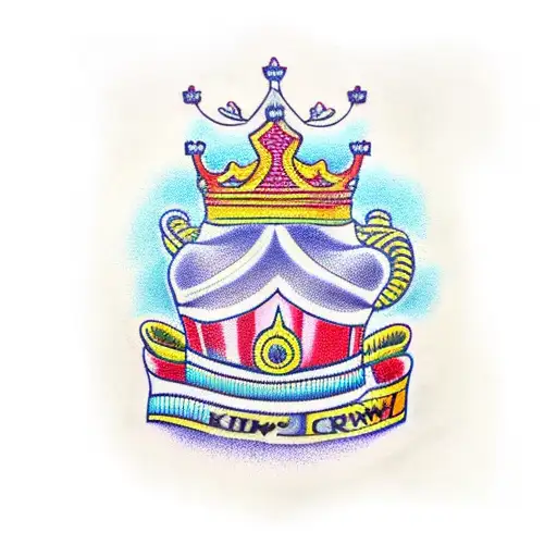 King's Crown tattoo design idea