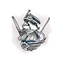 Sparrow tattoo design idea