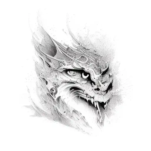 птица гамаюн tattoo design idea