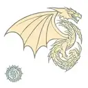 game of thrones dragon tattoo design idea