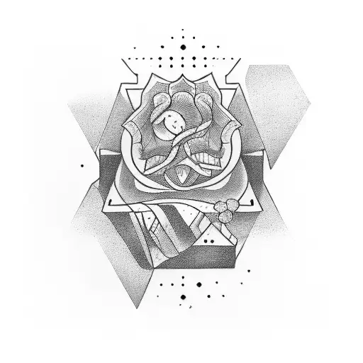 the word "regret" with a line through it and the word "gratitude" offset below it tattoo design idea