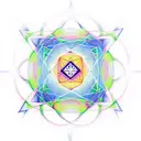 metatron's cube merging with the chakra system tattoo design idea