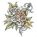 fag tattoo design idea