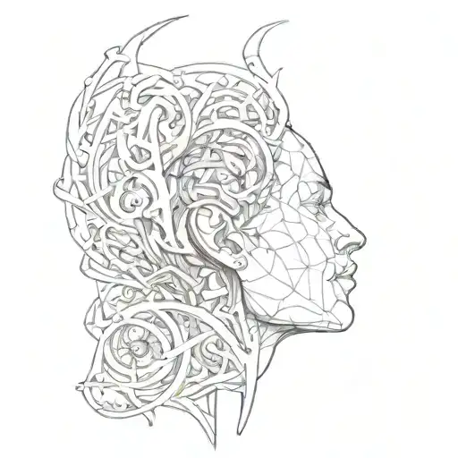 mental clarity is a luxury I can't afford tattoo design idea