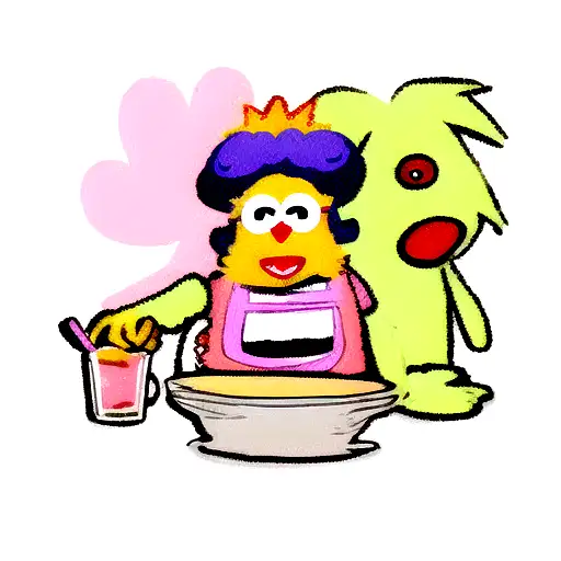 Muppet beaker and bunsen kawaii tattoo design idea