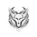 KMM overlapping tattoo design idea