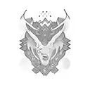 KMM overlapping tattoo design idea