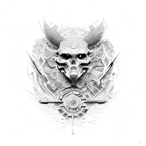 roman numerals trae tattoo design idea