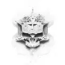 roman numerals trae tattoo design idea