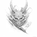 roman numerals trae tattoo design idea