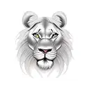 simba tattoo design idea