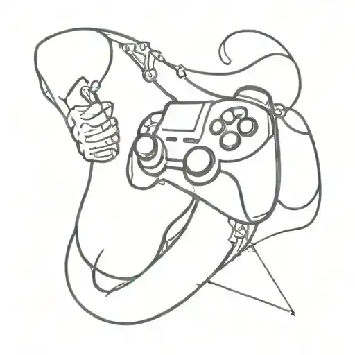 video games 2000 to 2020 slave tattoo design idea