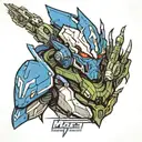 mass effect garrus tattoo design idea