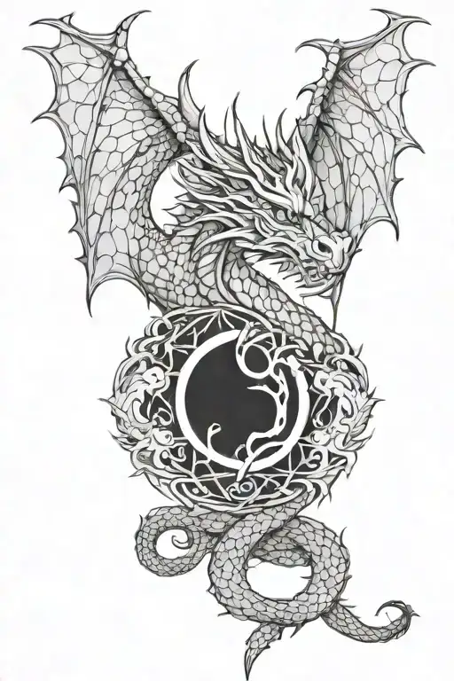 dragon scale armor tattoo tattoo design idea
