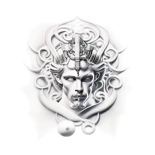 Perseus tattoo design idea