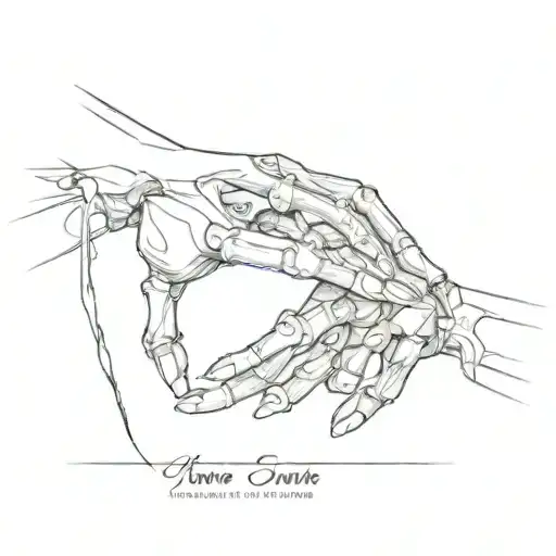 Create a momento vivere tattoo mixing stoicm warriors and quotes keeping the two skeleton hand touching each other tattoo design idea