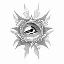 Sharingan throat tattoo  tattoo design idea