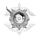 Sharingan throat tattoo  tattoo design idea