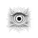 Sharingan throat tattoo  tattoo design idea