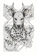 veterinary medicine tattoo design idea