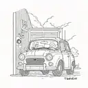  the words open the window turbo Go woo tattoo design idea