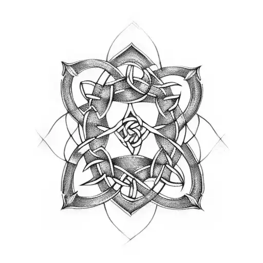 Celtic Knot tattoo design idea
