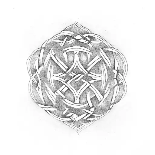 Celtic Knot tattoo design idea