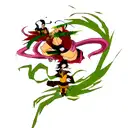Shenron goku and itachi tattoo design idea