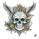 seven deadly sins, sin of pride  tattoo design idea