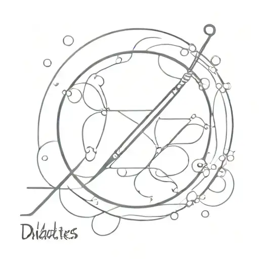 diabetes type 1 tattoo design idea