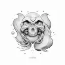 trust the process tattoo design idea