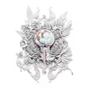 precolombia + software ai tattoo design idea