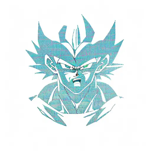 Anime dragon ball Z dragon  tattoo design idea
