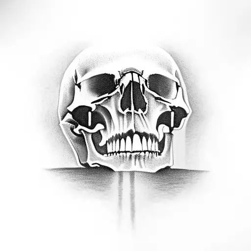 Willie G skull  tattoo design idea